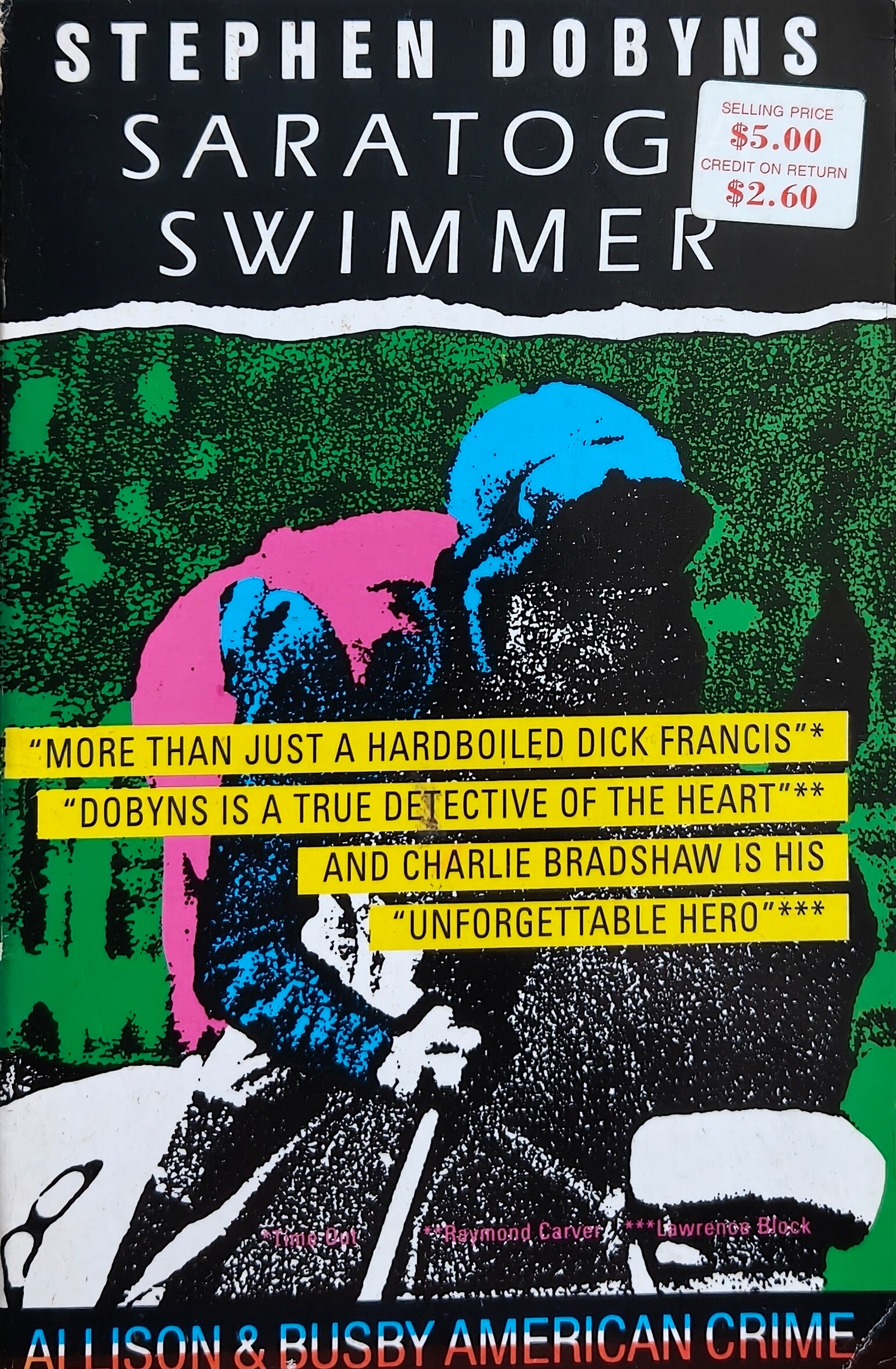 Saratoga swimmer