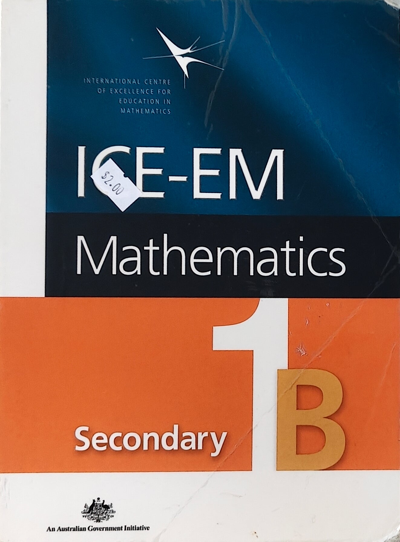 ICE-EM Mathematics Secondary 1B Incl Bonus CDROM