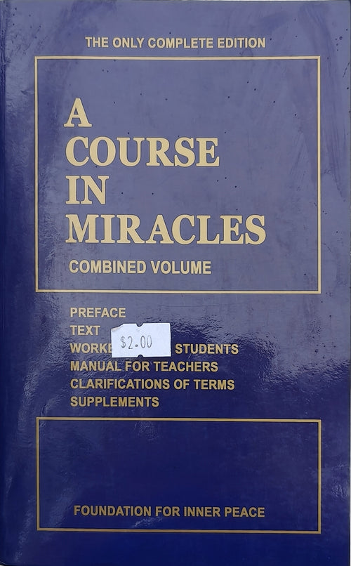 A Course in Miracles Combined Volume