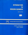 Introduction to Modern Business: Issues and Environment