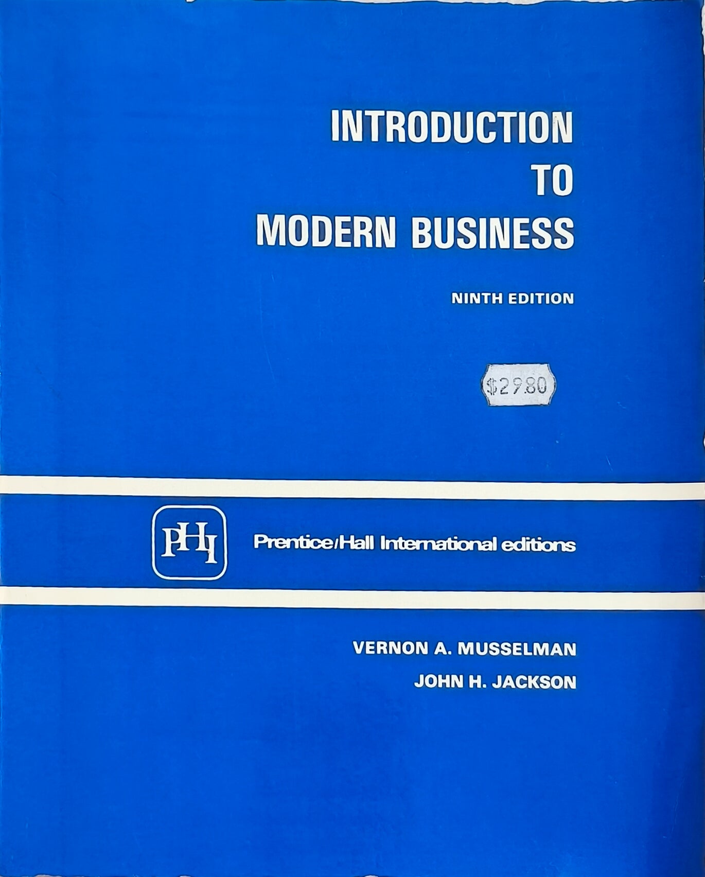 Introduction to Modern Business: Issues and Environment